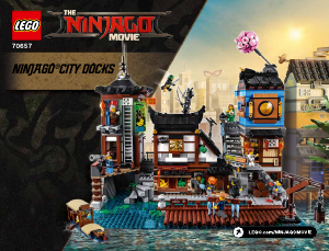 Manual de uso Lego set 70657 Ninjago Muelles de la ciudad