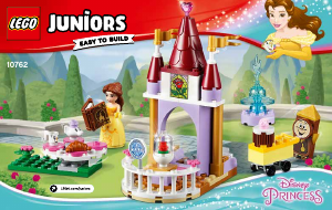 Руководство ЛЕГО set 10762 Juniors Сказочные истории Белль