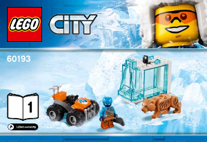 Bruksanvisning Lego set 60193 City Arktisk lufttransport