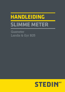 Handleiding Landis+Gyr B25 (Stedin) Gasmeter