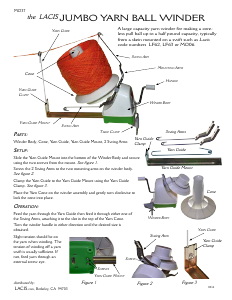 Manual Lacis MO37 Jumbo Wool Winder