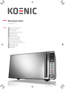 Manual de uso Koenic KMW253 Microondas