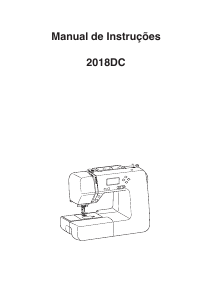 Manual Janome 2018DC Máquina de costura