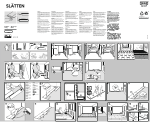 Bruksanvisning IKEA SLÄTTEN Laminatgulv