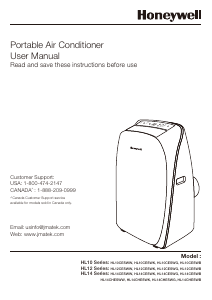 Manual Honeywell HL10CESWK Air Conditioner