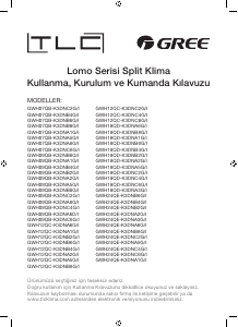 Kullanım kılavuzu Gree GWH09QB-K3DNC4G/I Klima