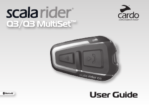 Handleiding Cardo Scala Rider Q3 MultiSet Headset