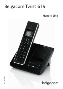 Handleiding Belgacom Twist 619 Draadloze telefoon