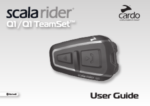 Handleiding Cardo Scala Rider Q1 TeamSet Headset