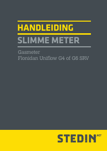 Handleiding Flonidan Uniflow G4 (Stedin) Gasmeter