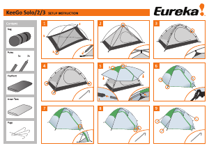 Manual Eureka KeeGo 2 Tent