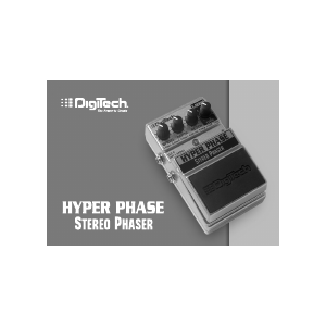 Handleiding DigiTech Hyper Phase Effectpedaal
