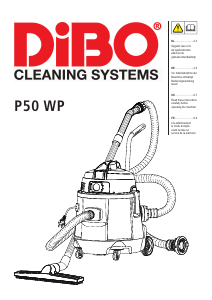 Manual DiBO P 50 WP Vacuum Cleaner