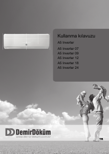 Kullanım kılavuzu DemirDöküm A5 Inverter 09 Klima