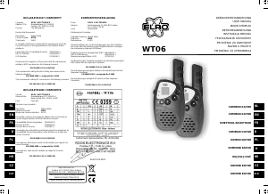 Mode d’emploi Elro WT06 Talkie-walkie