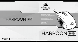 Manual de uso Corsair Harpoon RGB Ratón