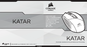 Manuale Corsair Katar Mouse