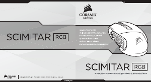 Руководство Corsair Scimitar RGB Мышь