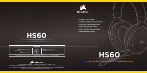 Manual de uso Corsair HS60 Surround Headset