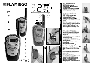 Brugsanvisning Flamingo WT02 Walkie-talkie