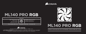 Mode d’emploi Corsair ML140 Pro RGB Refroidisseur de CPU