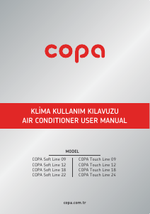 Kullanım kılavuzu Copa Soft Line 12 Klima