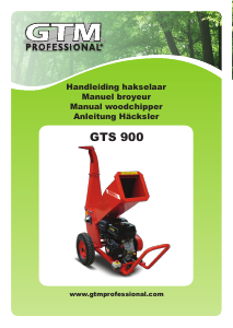 Mode d’emploi GTM GTS 900 Broyeur à végétaux
