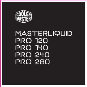 Kasutusjuhend Cooler Master MasterLiquid Pro 120 CPU-jahuti