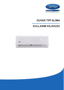 Kullanım kılavuzu Carrier 38QHC009DS Klima