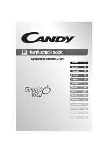 Manual de uso Candy GVC D813B-12 Secadora