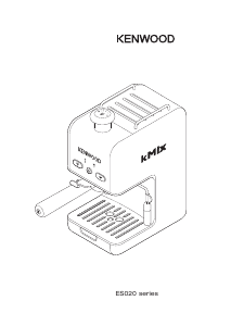 Mode d’emploi Kenwood ES020 Machine à expresso