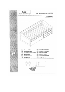 Manual Bonprix Nils Estrutura de cama