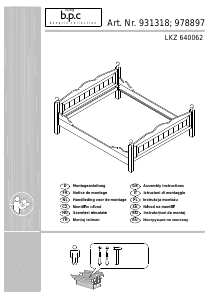 Manual Bonprix Roma Cadru pat