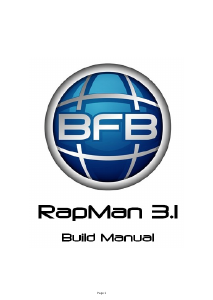 Manual BFB RapMan 3.1 3D Printer