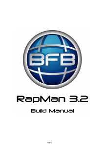 Manual BFB RapMan 3.2 3D Printer