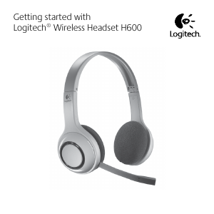 Handleiding Logitech H600 Headset