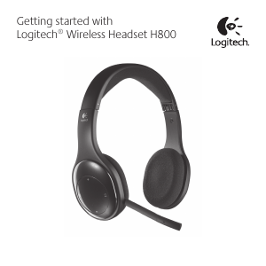 كتيب مجموعة الرأس H800 Logitech