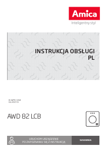 Instrukcja Amica AWD 82 LCB Suszarka