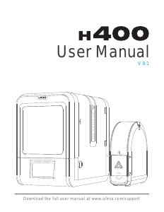 Manual Afinia H400 3D Printer