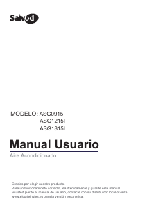 Manual de uso Saivod ASG 1215 I Aire acondicionado