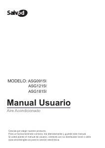 Manual de uso Saivod ASG 1815 I Aire acondicionado