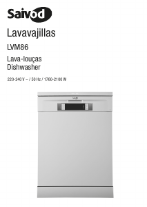 Manual de uso Saivod LVM 86 Lavavajillas