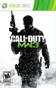 Manual Microsoft Xbox 360 Call of Duty - Modern Warfare 3
