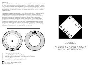 Manual Vice Versa 46283 Bubble Kitchen Scale