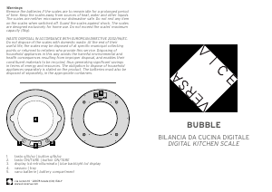 Manuale Vice Versa 48637 Bubble Bilancia da cucina