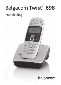 Handleiding Belgacom Twist 698 Draadloze telefoon