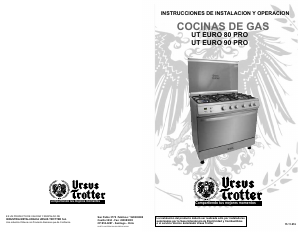 Manual de uso Ursus Trotter UT Euro 80 Pro Cocina