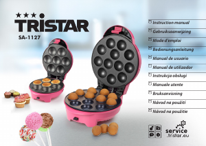 Manual Tristar SA-1127 Cupcake Maker