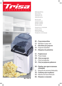 Manual Trisa 7707.75 Masina de popcorn