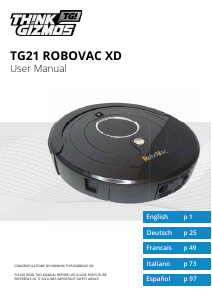 Manual ThinkGizmos TG21 Robovac XD Vacuum Cleaner